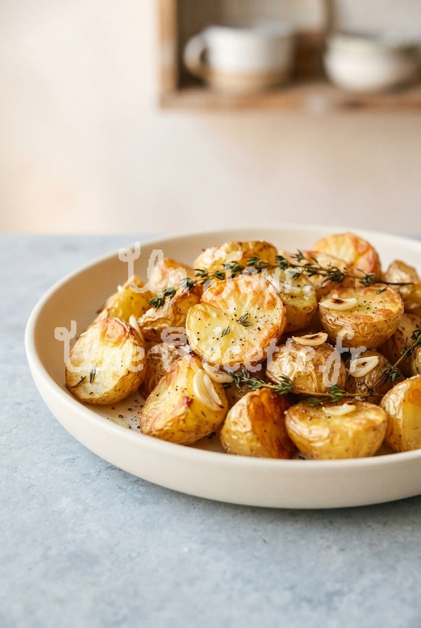 Photo de la recette Pommes de terre au four à la fleur de sel