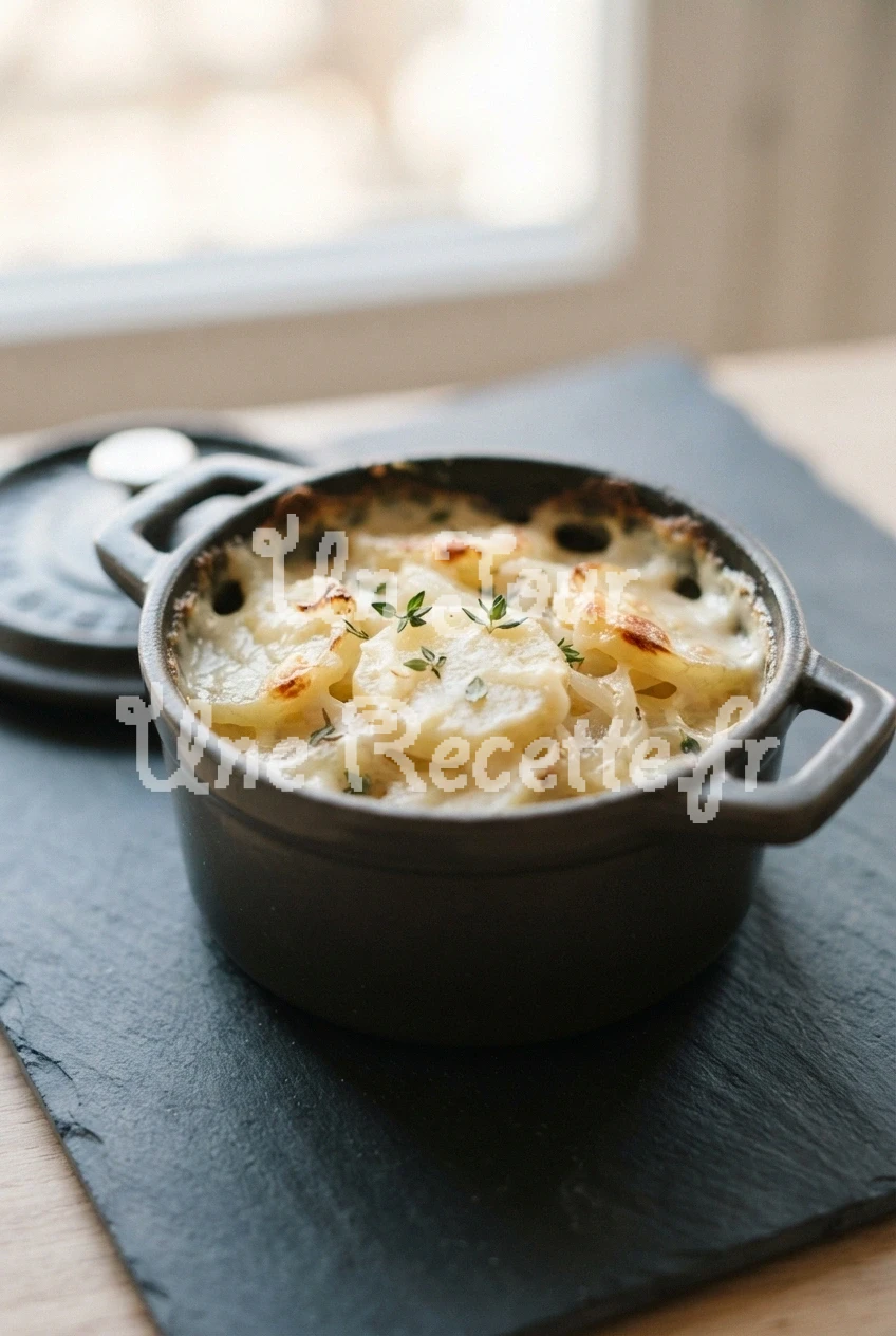 Photo de la recette Pommes de terre en cocotte