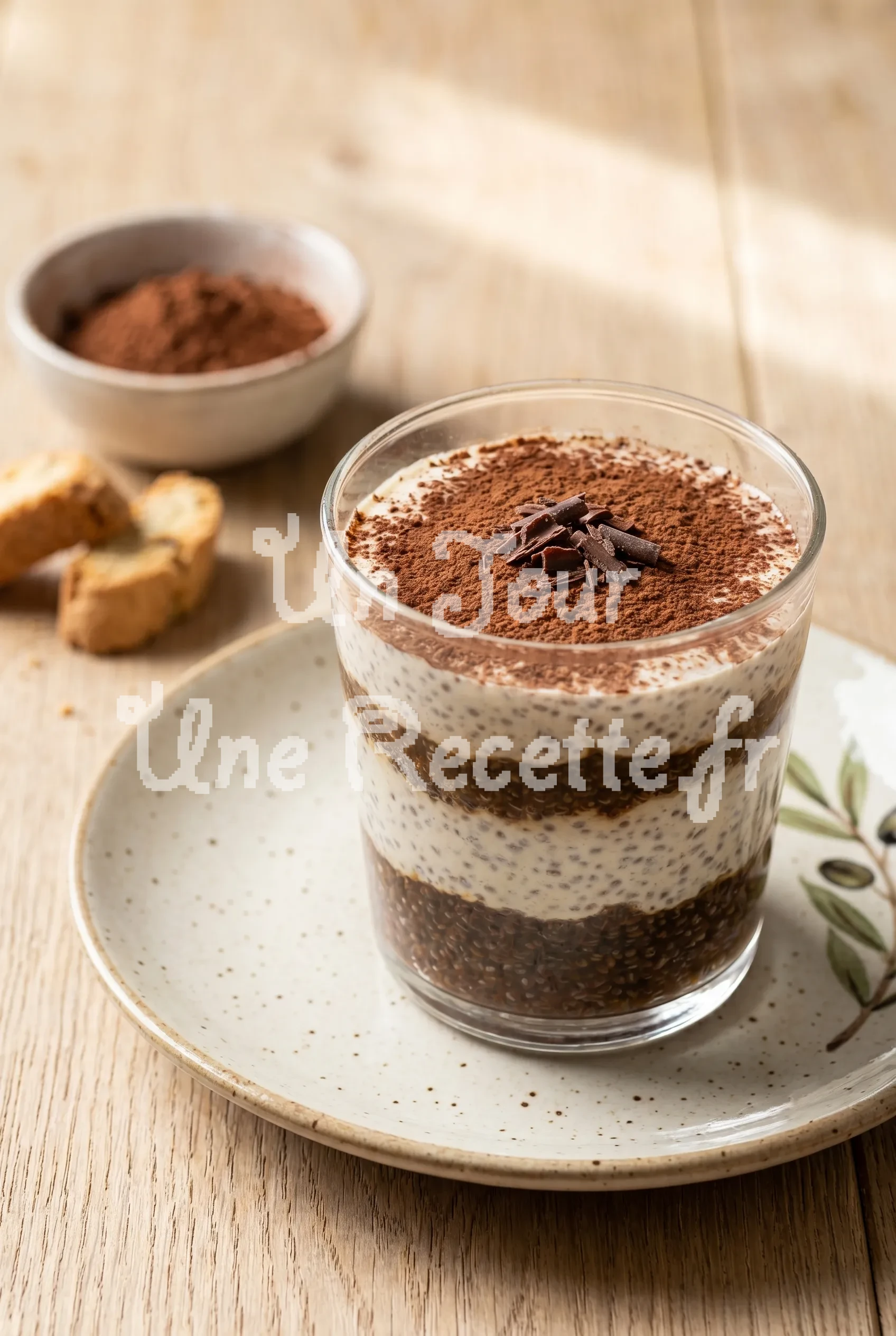 Photo de la recette Pouding de chia façon tiramisu