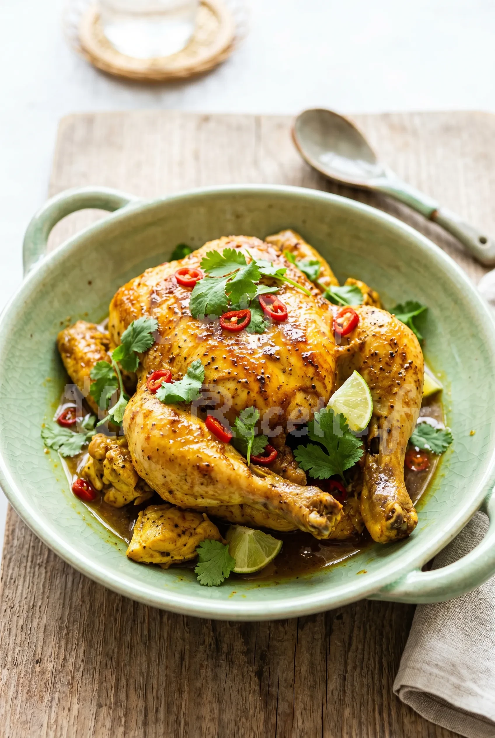 Photo de la recette Poulet à l'exotique