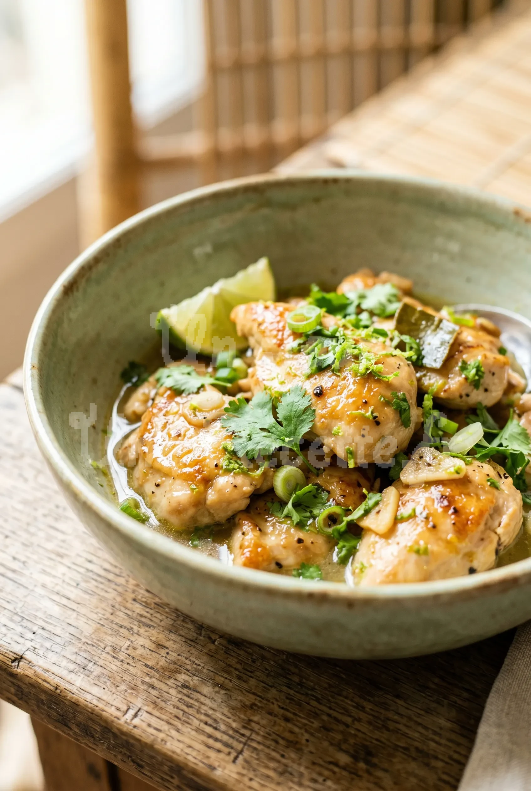 Photo de la recette Poulet au citron vert
