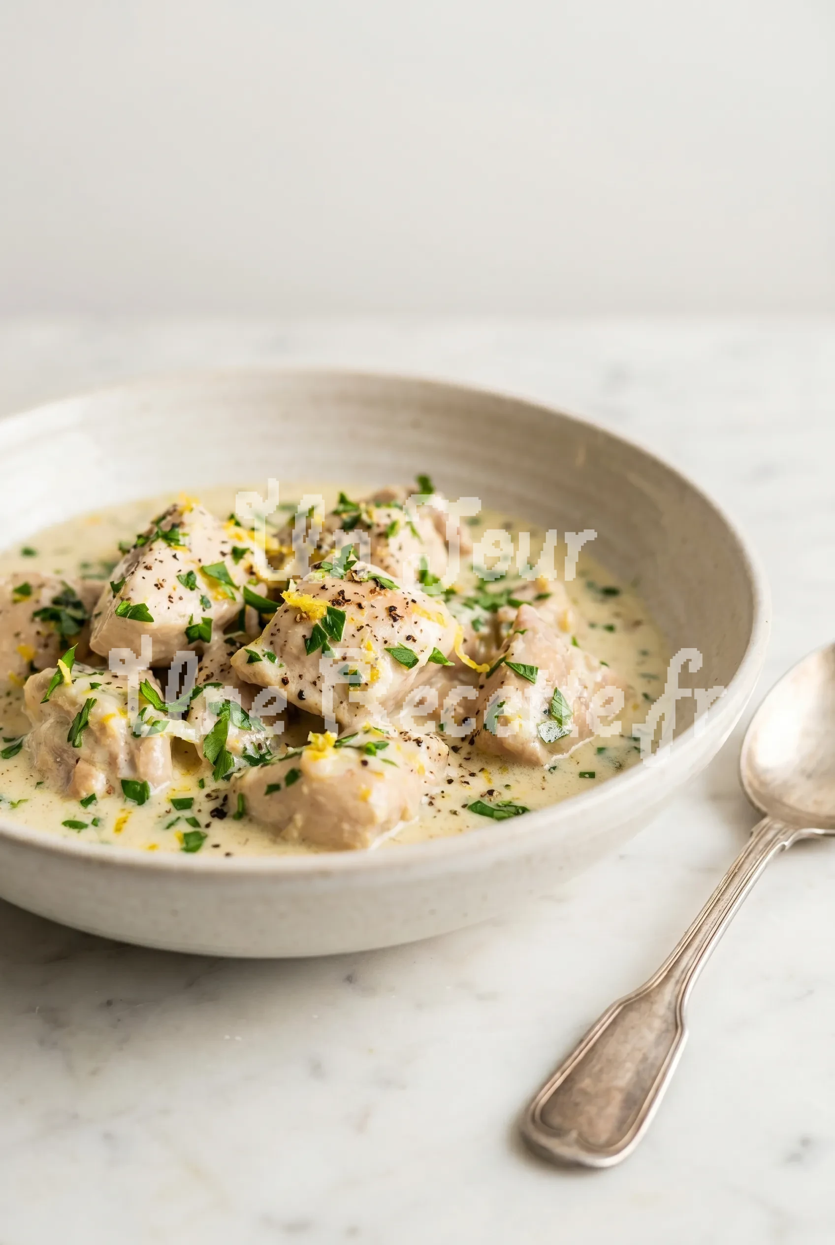 Photo de la recette Poulet Mariné à la Crème d'Ail
