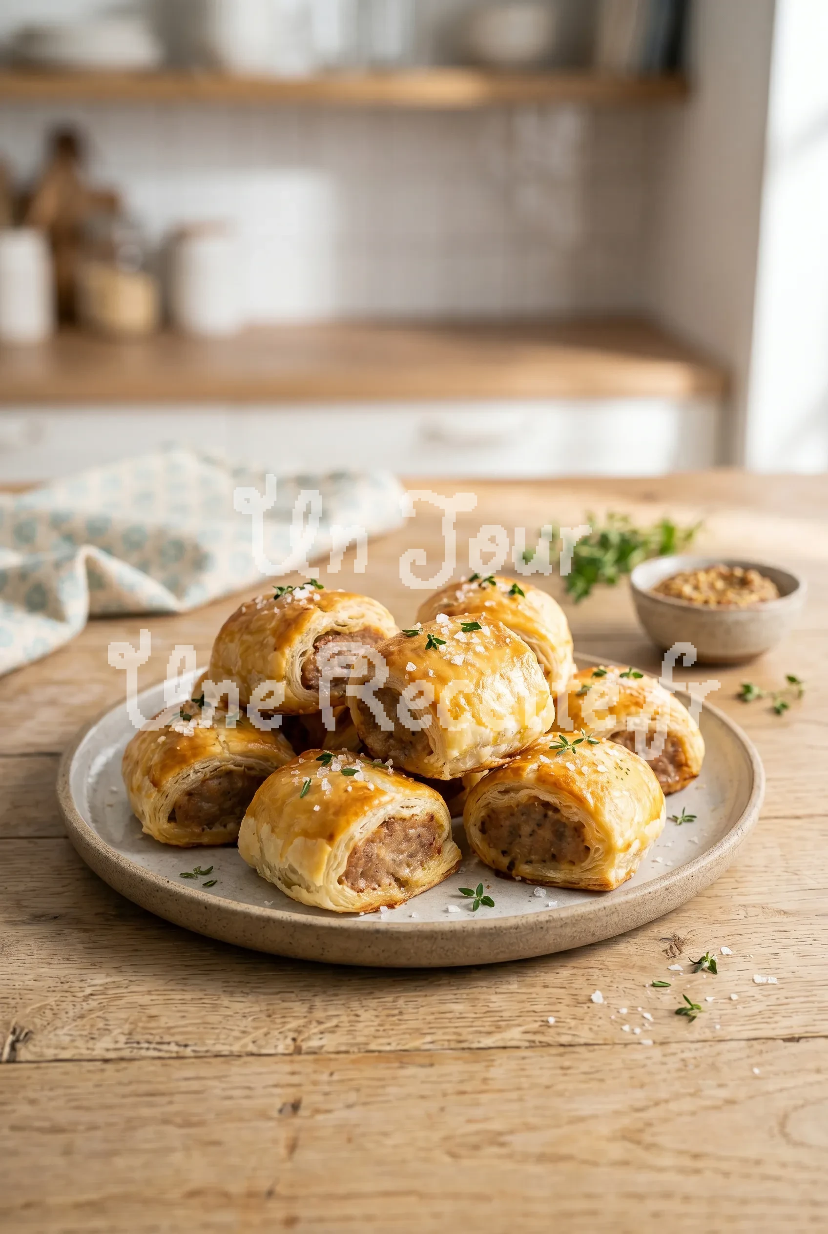 Photo de la recette Roulés feuilletés à la saucisse