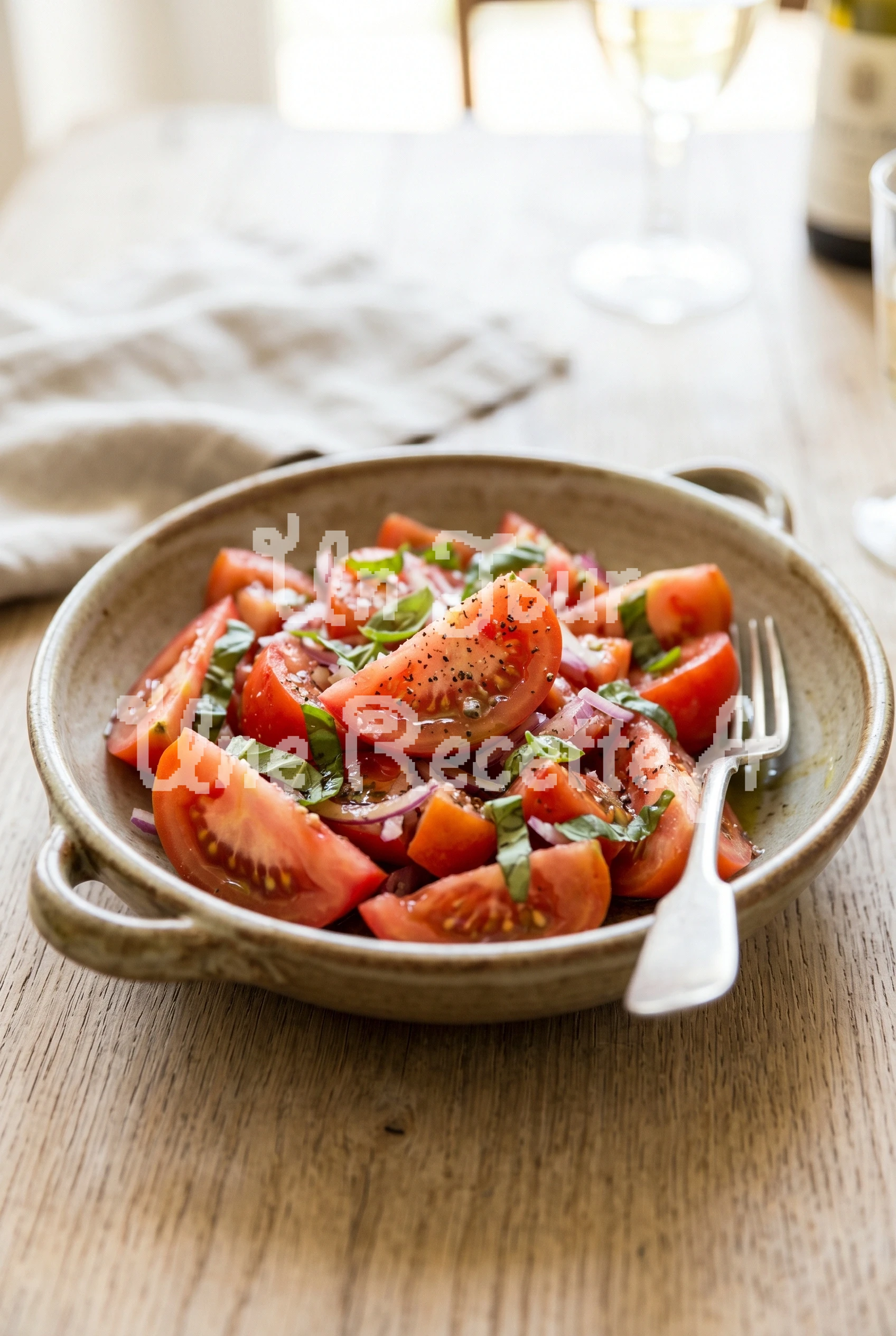 Photo de la recette Salade de tomates