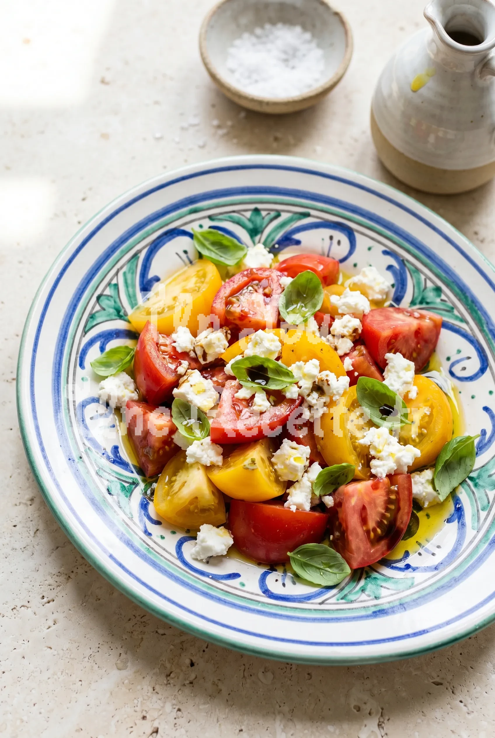 Photo de la recette Salade tomate féta