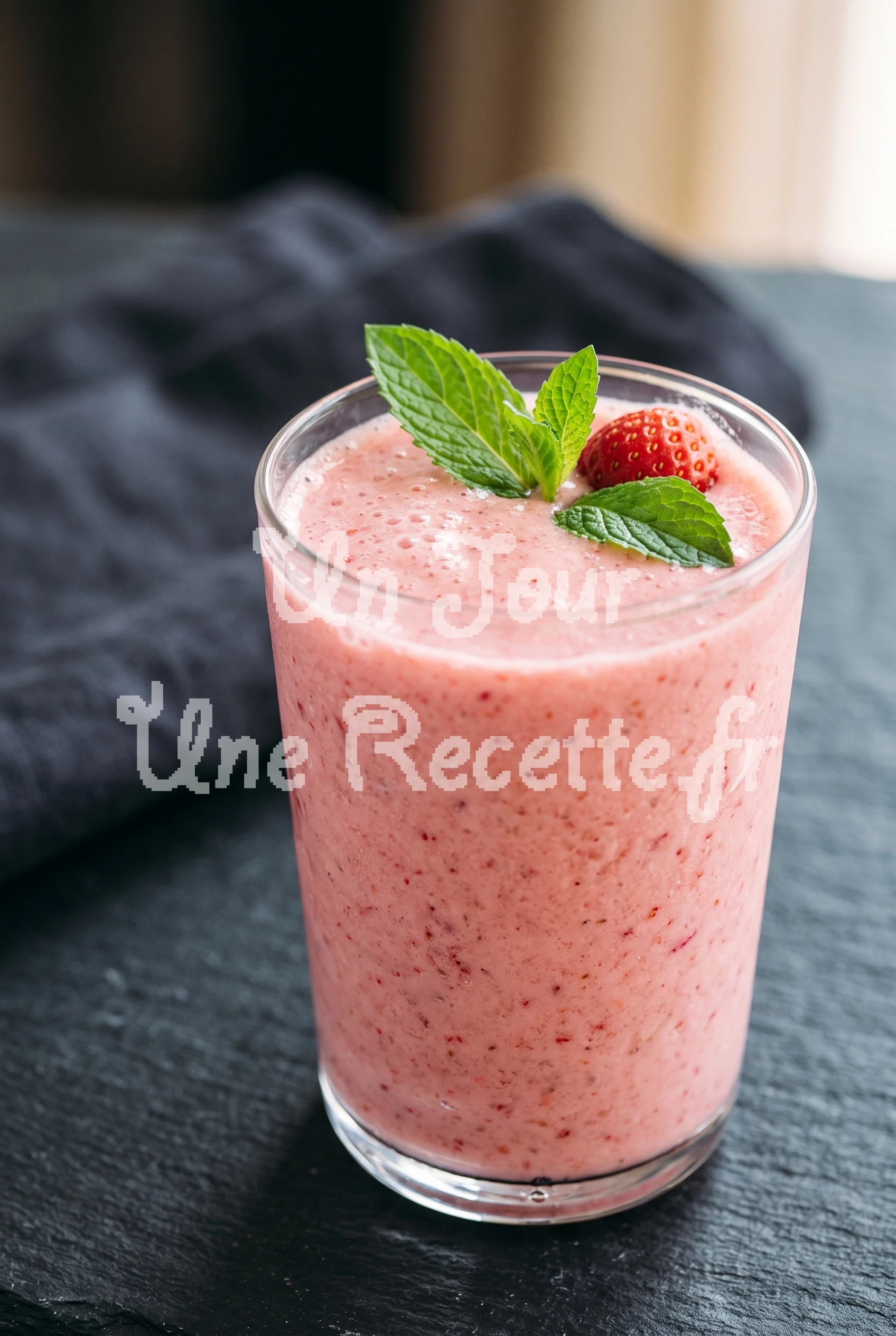 Photo de la recette Smoothie Fraise-Banane