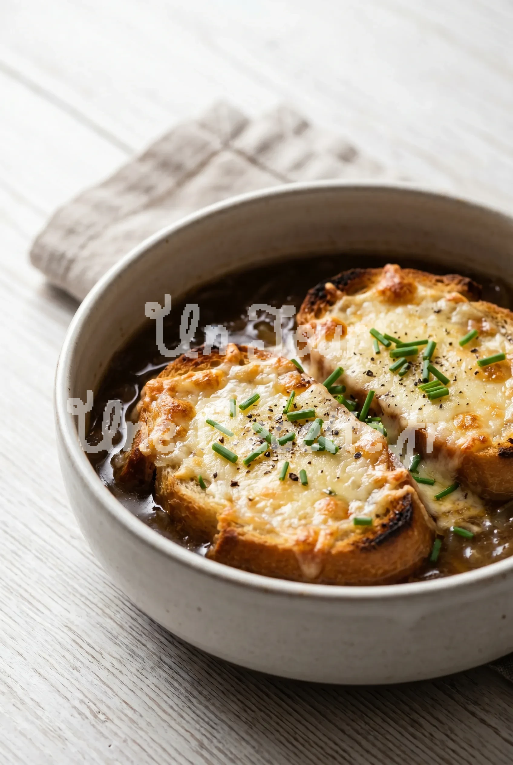 Photo de la recette Soupe à l’oignon