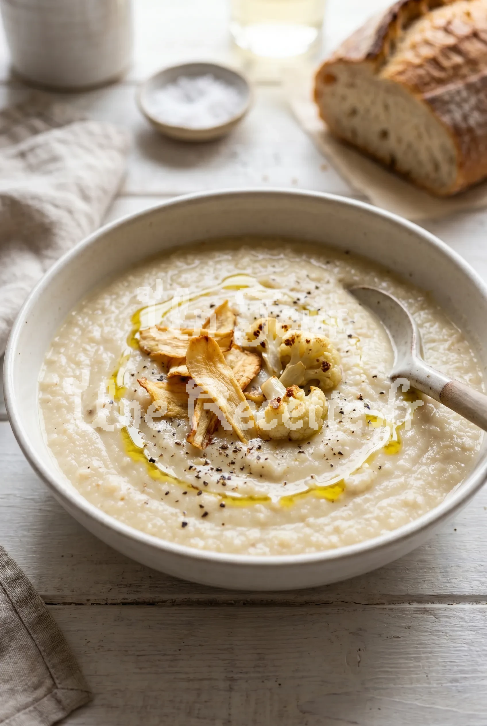 Photo de la recette Soupe de panais et de chou-fleur