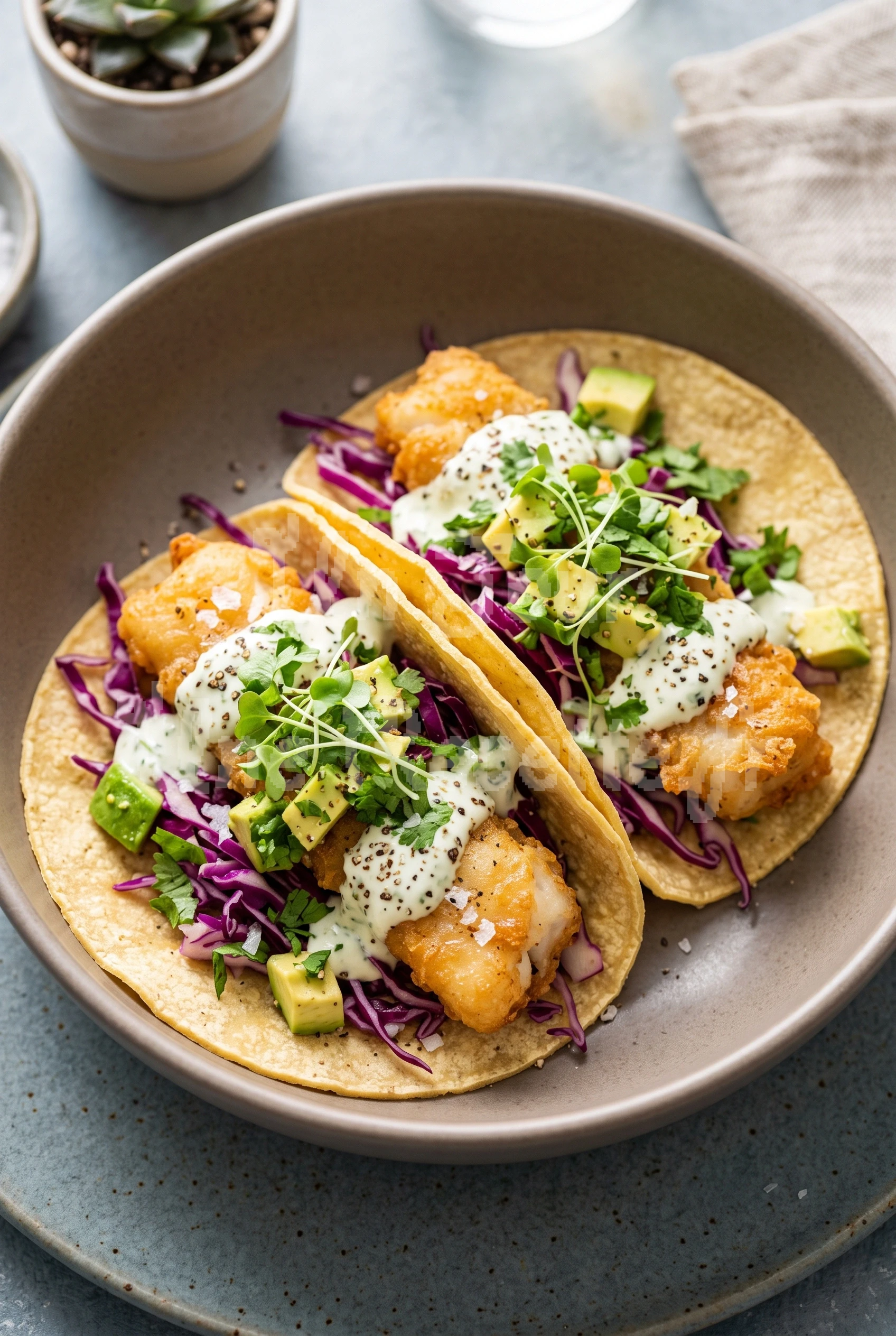 Photo de la recette Tacos au poisson