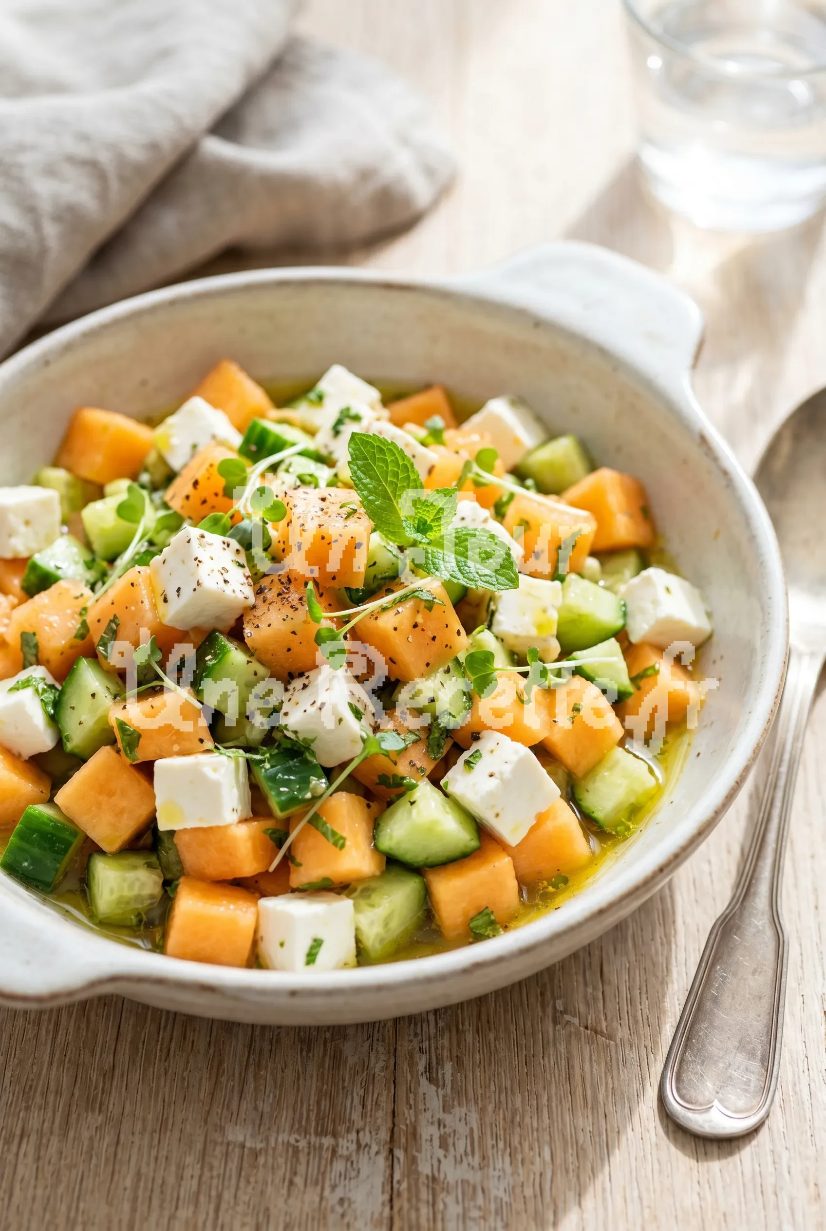 Photo de la recette Tartare de melon