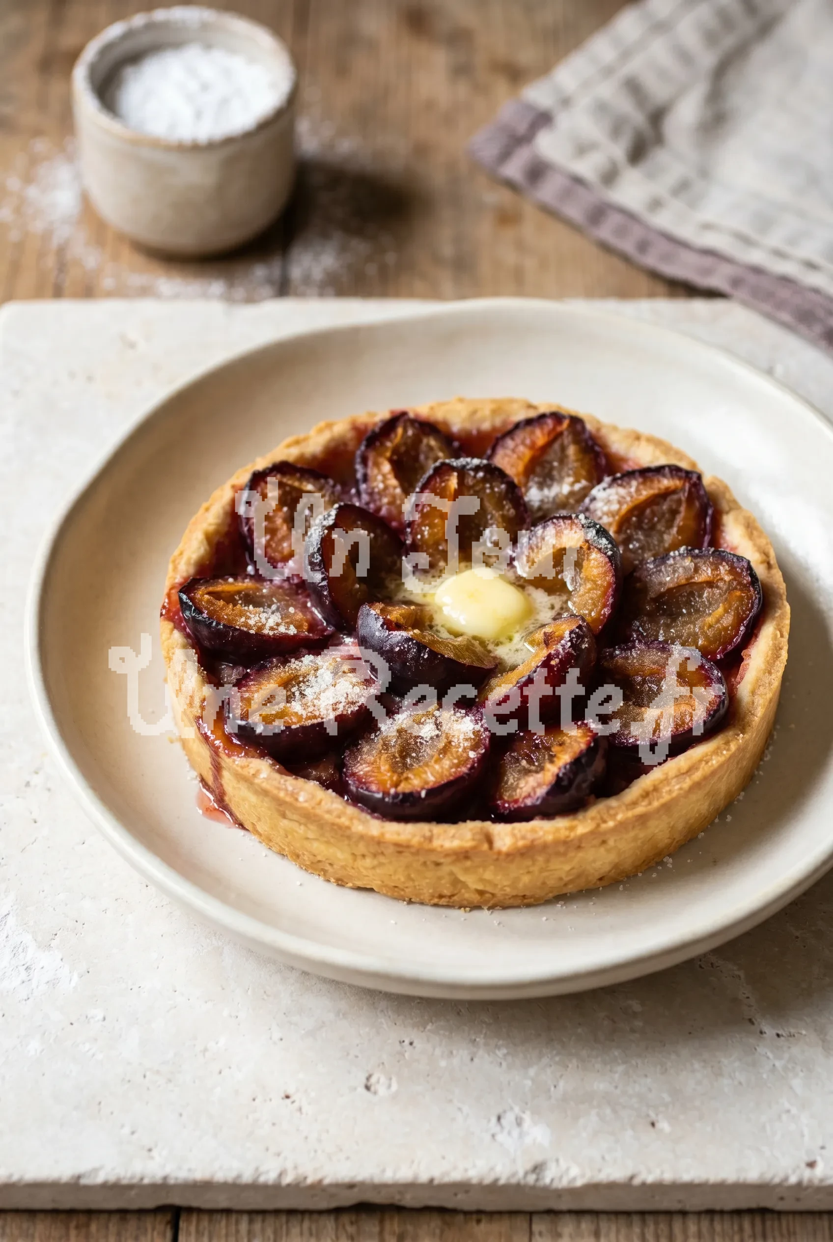 Photo de la recette Tarte aux prunes