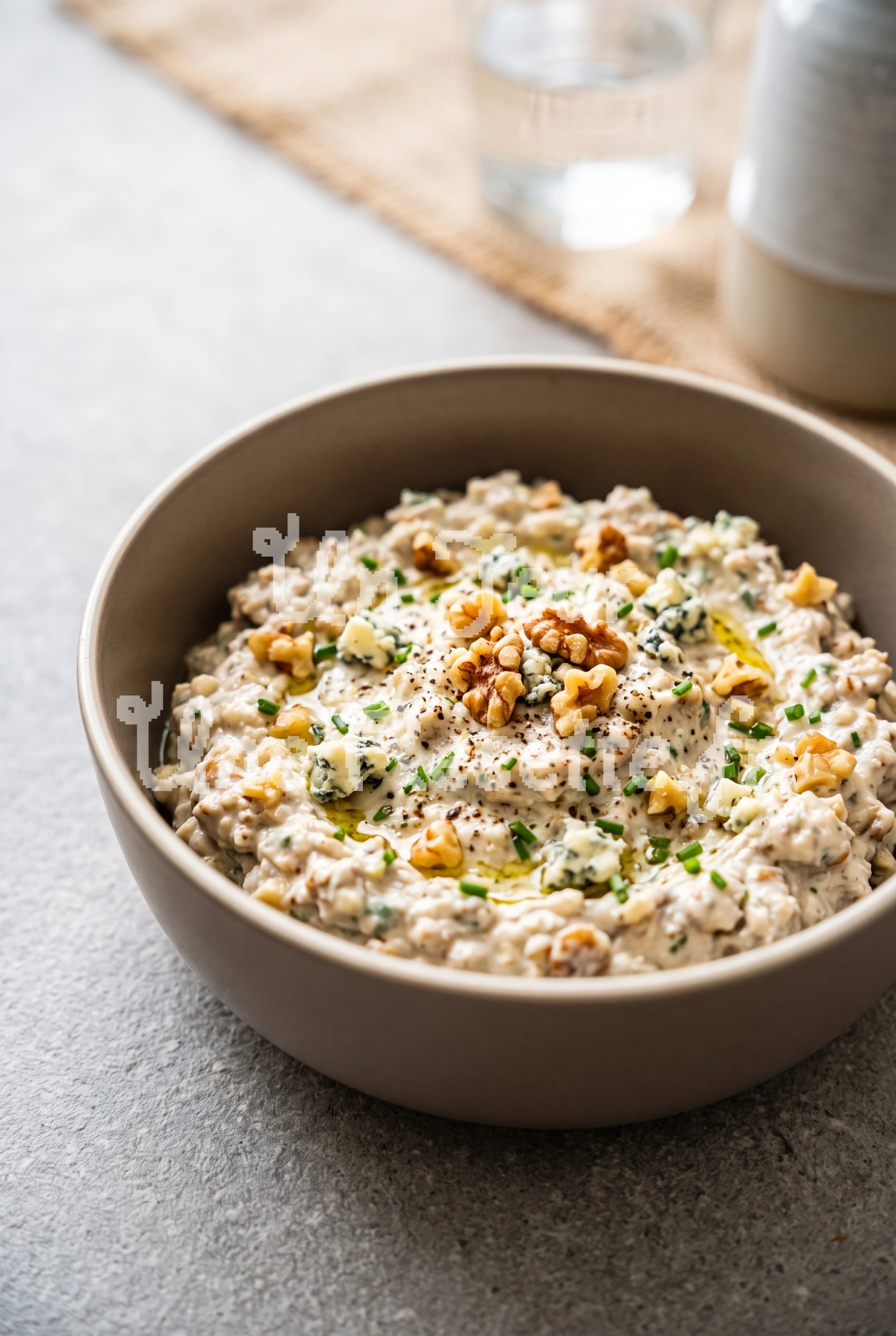 Photo de la recette Tartinade de noix et roquefort