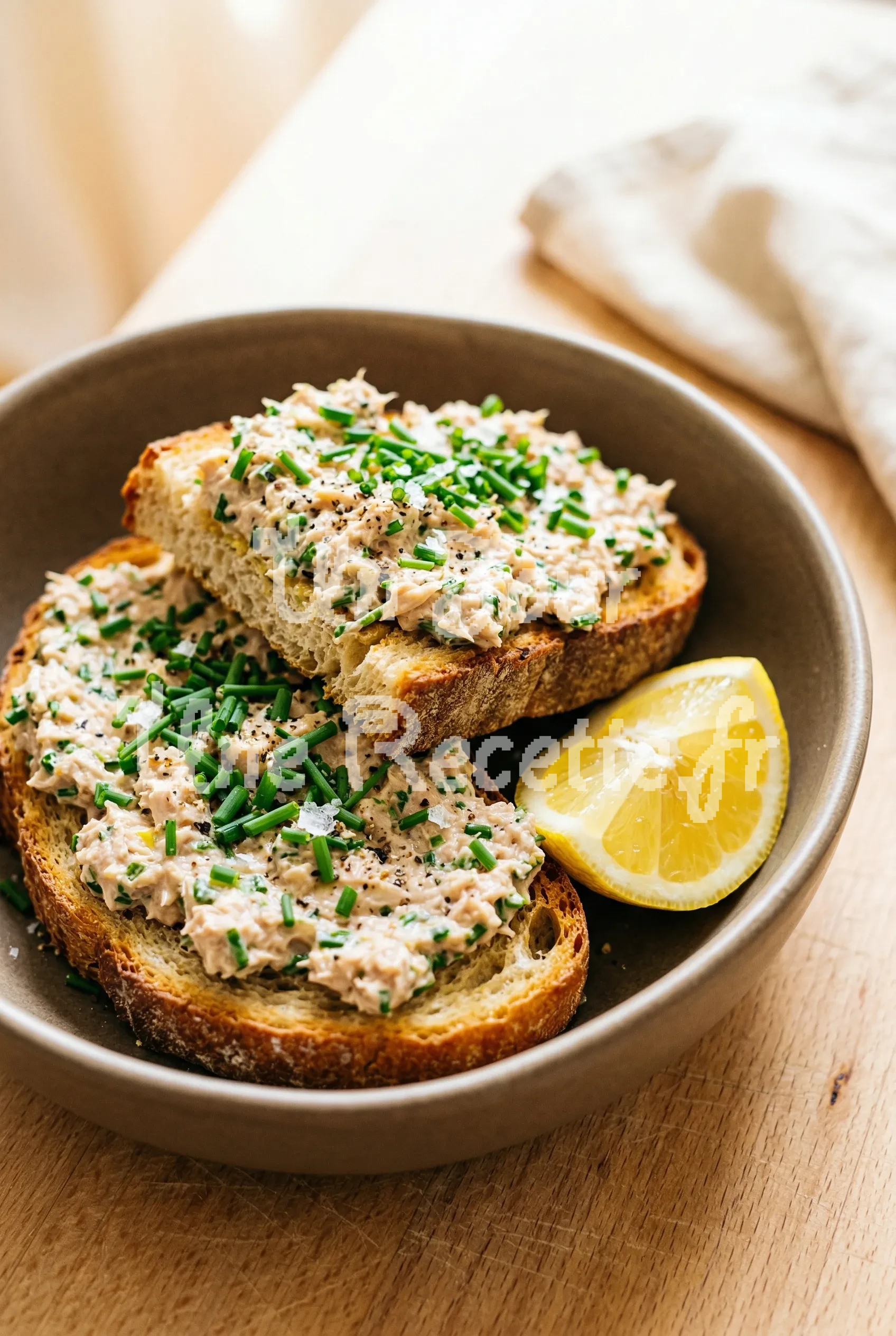 Photo de la recette Tartines de rillettes de thon
