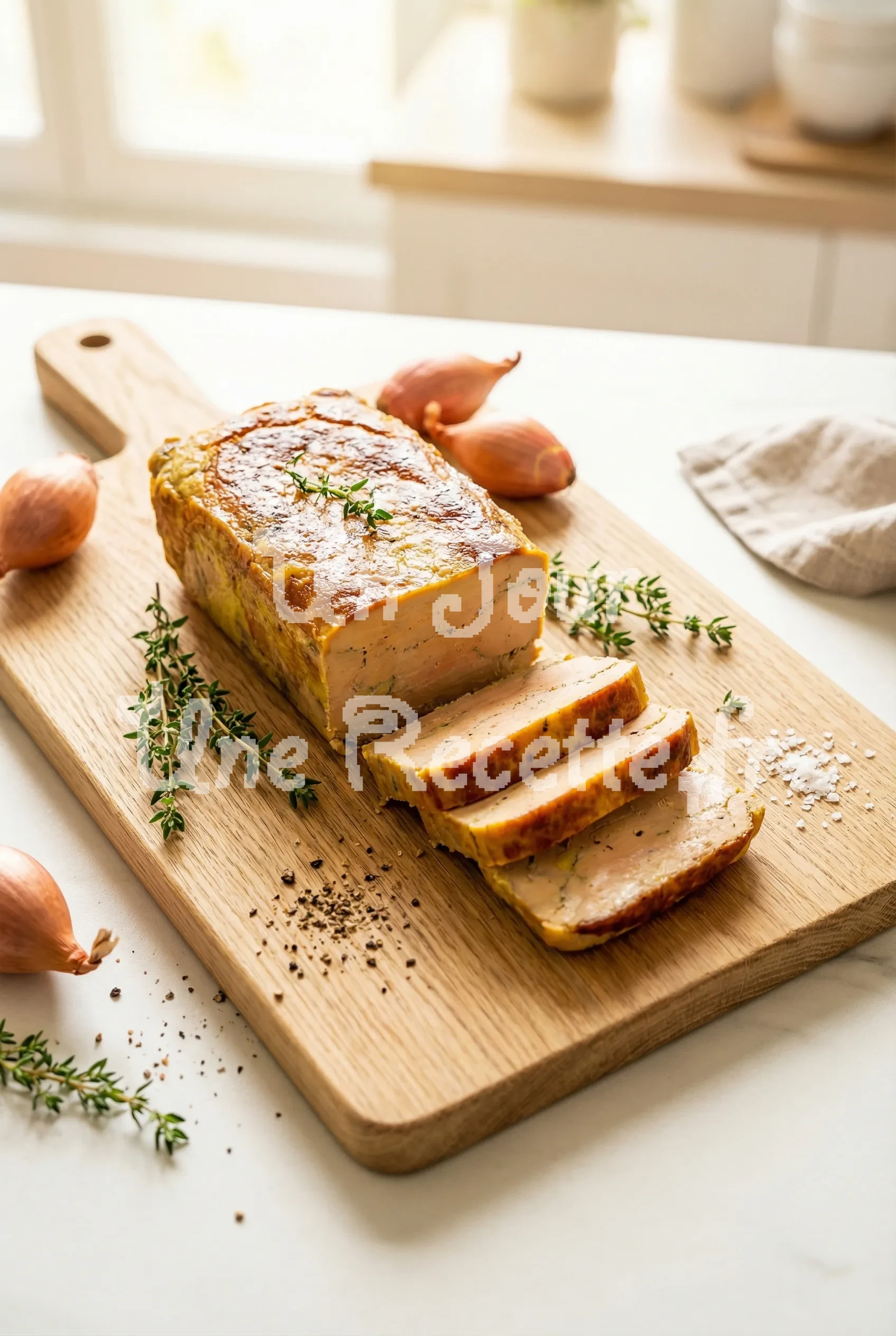 Photo de la recette Terrine de foie gras mi-cuit