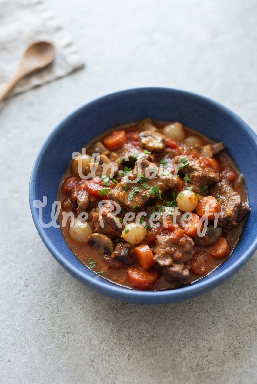 Photo de la recette Veau Marengo maison