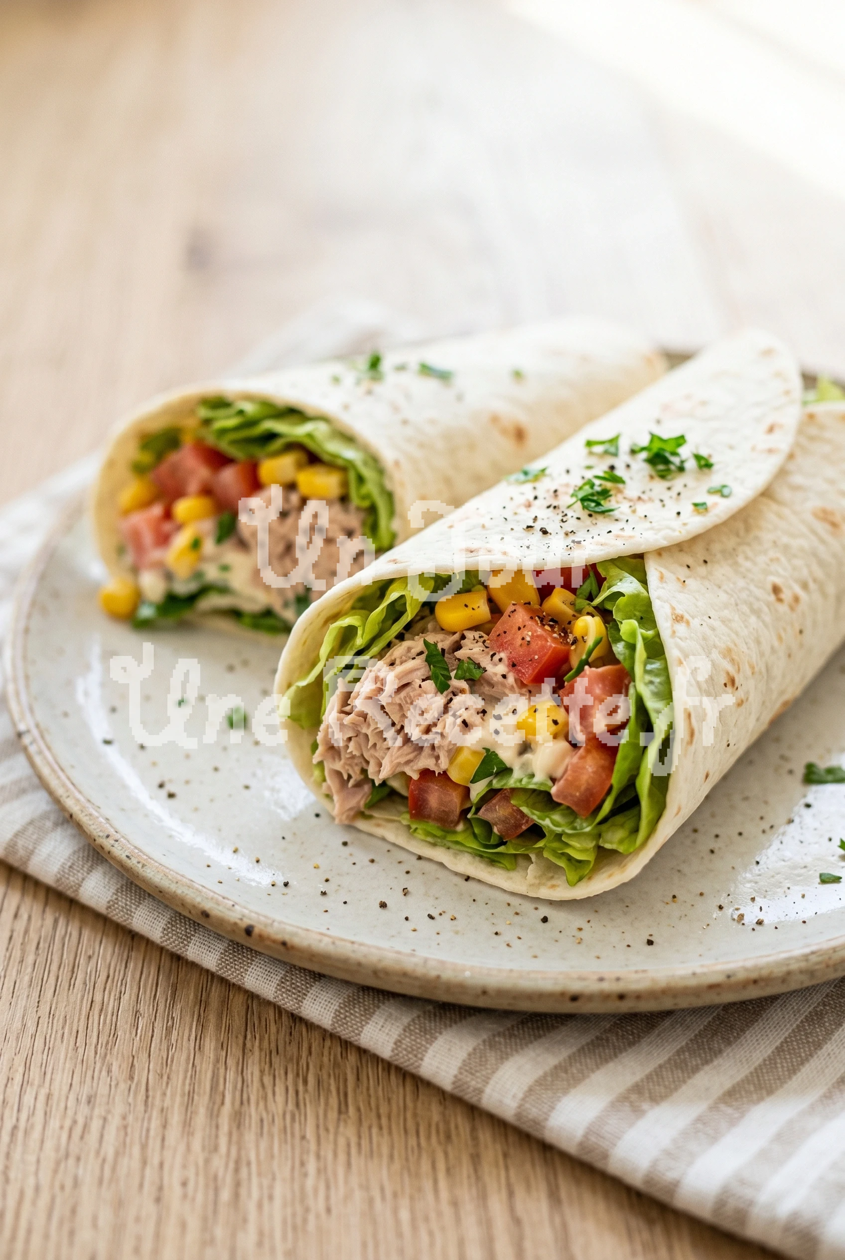 Photo de la recette Wrap au thon