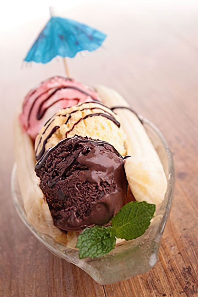 Photo de la recette Banana split