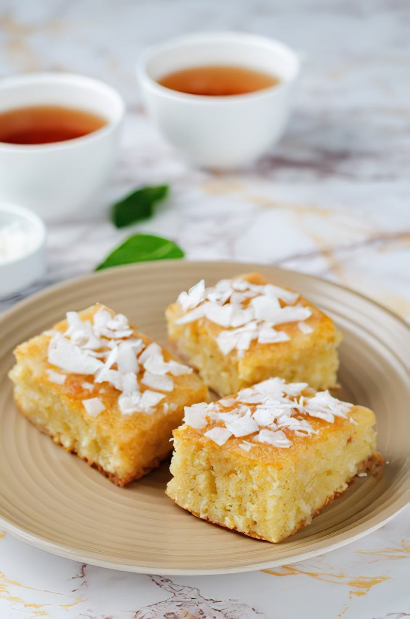 Photo de la recette Cake à la noix de coco