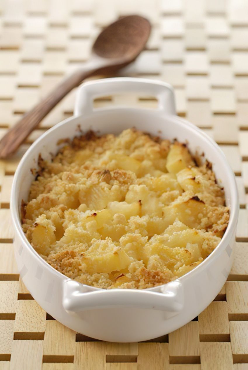 Photo de la recette Crumble d'ananas
