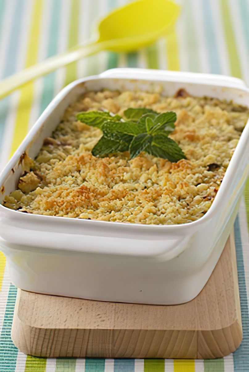 Photo de la recette Crumble au pain d'épices
