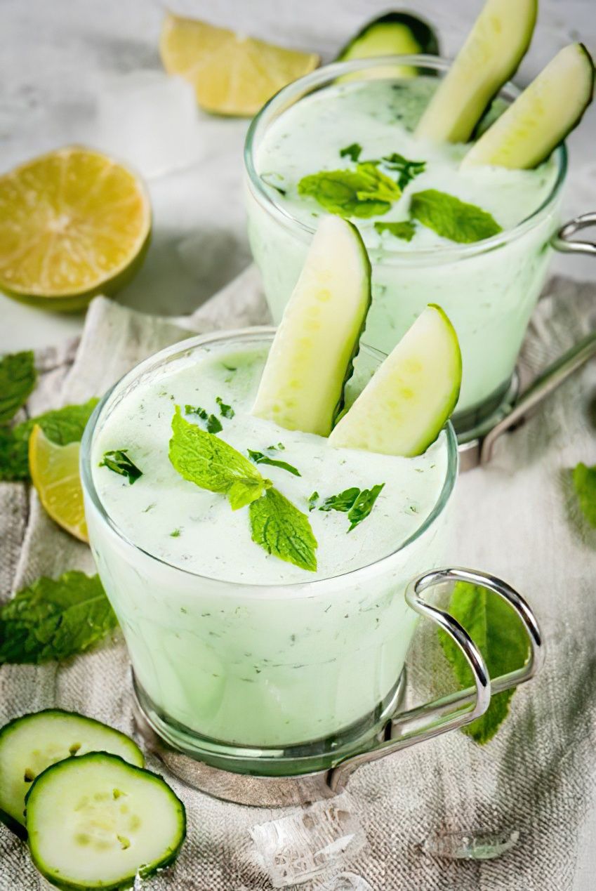 Photo de la recette Gaspacho de concombre