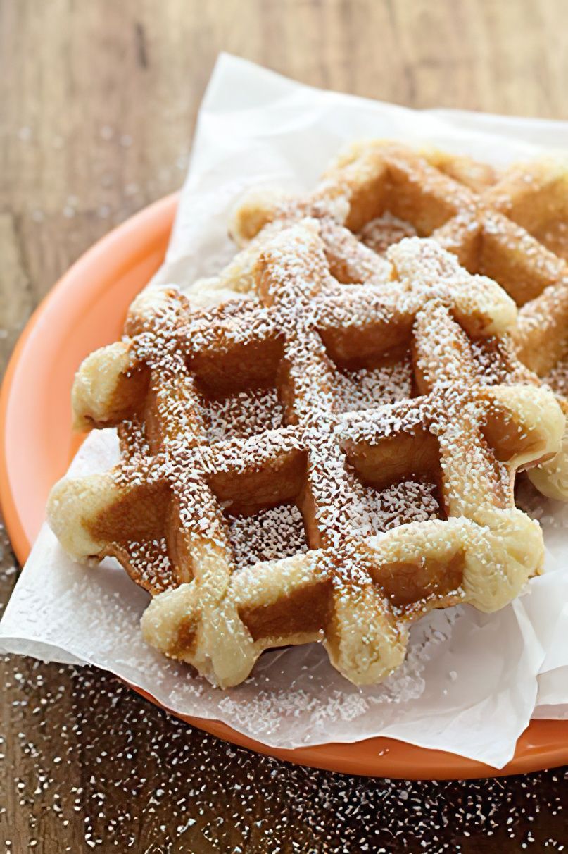 Photo de la recette Gaufres liégeoises