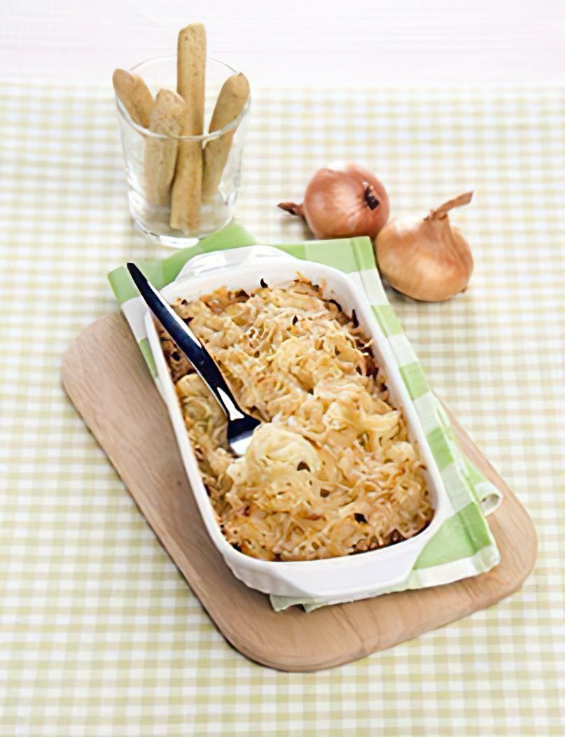 Photo de la recette Gratin d'oignons
