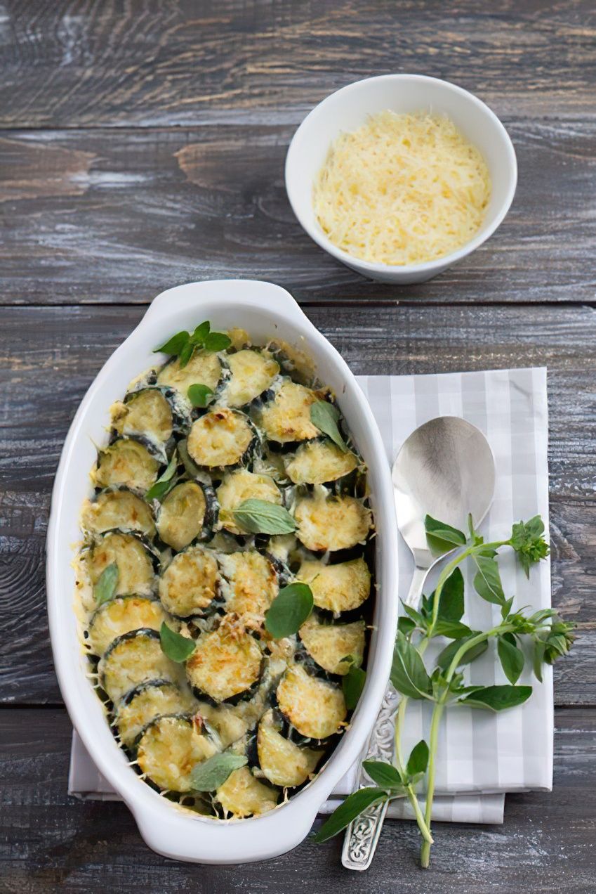 Photo de la recette Gratin de courgettes