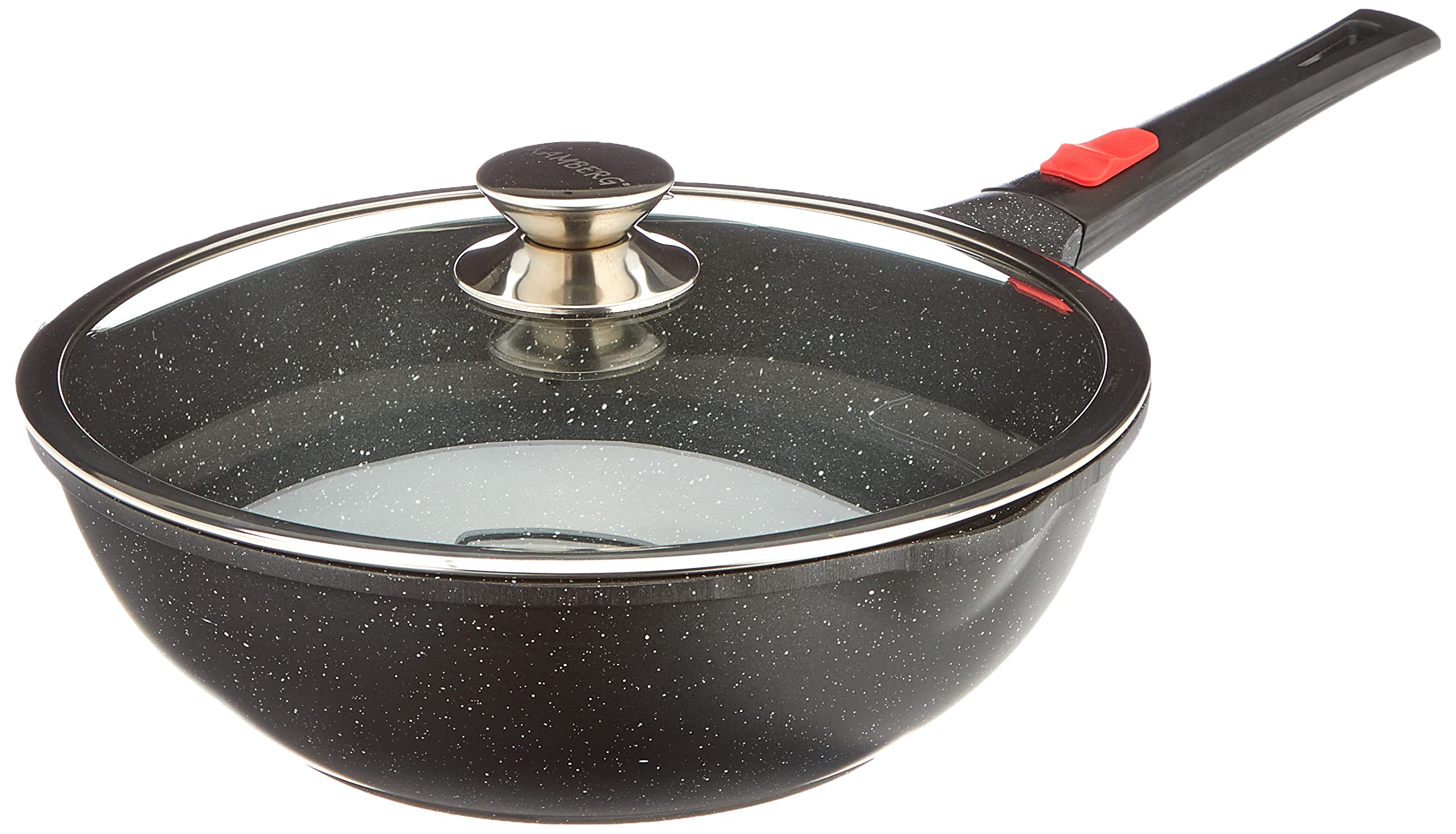 Kamberg Wok 30 cm Fonte d'Aluminium