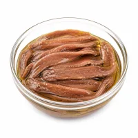 anchois à l'huile égouttés