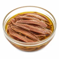 anchois à l'huile d'olive