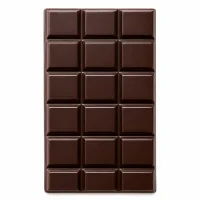 barres de chocolat noir ou pâtissier