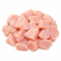blanc de poulet découpé en dés