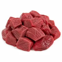 boeuf à daube coupé en morceaux