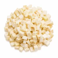 céleri coupées en petits cubes