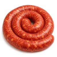 chorizo doux coupé en rondelles