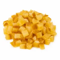 citron confit coupé en petits morceaux