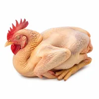coq coupé en morceaux