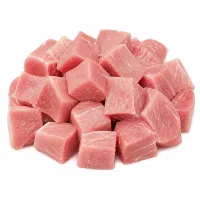cubes de porc