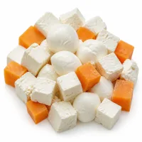 féta (mozzarella, féta, mimolette…)