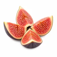 figues fraîches coupées en quartiers