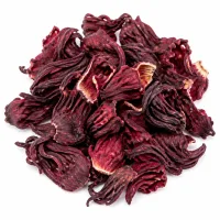 fleurs d'hibiscus séchées