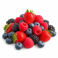 fruits rouges (fraises, framboises, etc.)