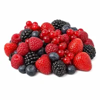 fruits rouges mélangés