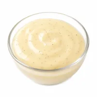 glace vanille préparée ou crème glacée vanille