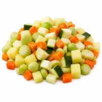 légumes râpés mélangés (carotte courgette pomme de terre)