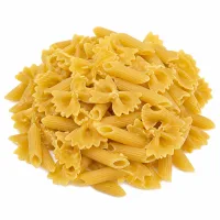 pâtes type farfalle, penne