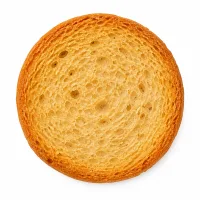 rondelles de pain tosté