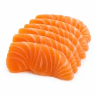 sashimi de saumon