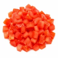 tomates moyennes, coupées en petits cubes